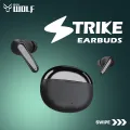 (New Launch) Asta WOLF Strike Wireless Earbuds | 45H Playtime | Dual ENC Noise Cancellation | Bluetooth 5.3 | Fast Charging | Black, White & Blue. 
