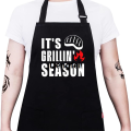Dengfei Luxury ot Funny bet Logo ouse rinting itchen estaurant Cooking Chef's Q an Woman Adjustable e anger Cleaning n. 