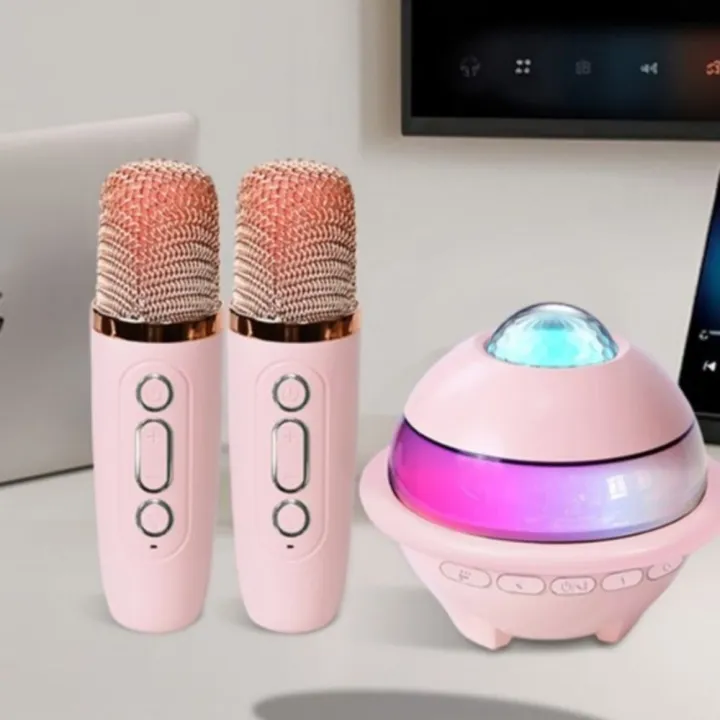 Portable%20Karaoke%20Machine%20Mini%20Bluetooth%20Speaker%20Stereo%20Surround%20Subwoofer%20Wireless%20Dual%20Microphones%20with%20Projector%20Night%20Light%20Singing%20Karaoke%20Speaker%20Party%20Gift%20-%20Image%207