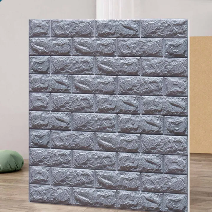Pe%20Foam%203D%20Wall%20Stickers%20Safty%20Home%20Decor%20Wallpaper%20Sticker%2060*60%20-%20Image%203