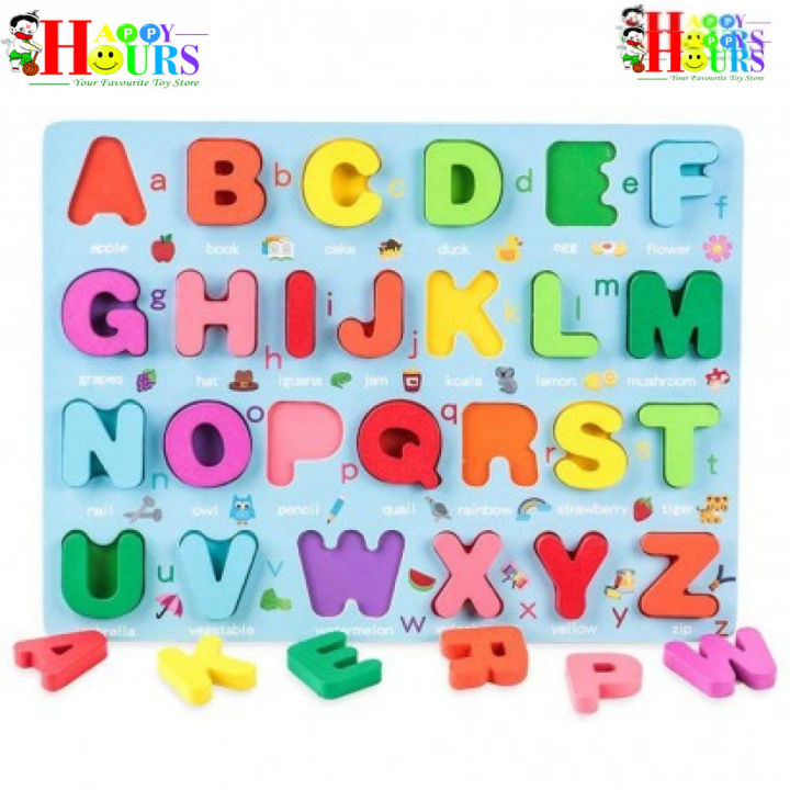 Wooden Learning Table ABCD