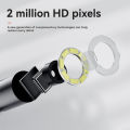 HD 4.3 Pipe Endoscope with Screen 8mm Lens Automotive Maintenance Lens Industry Looking Glass. 