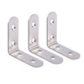 Flat L Shape Shelf Support Corner Brace Angle Bracket 5 x 5cm 3Pcs. 