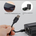 JAERBEE 3X 1-Channel 48V Phantom Power Supply with XLR 3 Pin Microphone Cable for Condenser Microphone Music Recording Equipment. 