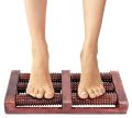 Flavoma Sheesham Wooden Foot/Feet Massager 6 Roller Stress Acupressure | Massage Roller for Back, Neck, Shoulders & Legs, Large Foot Massager for Pain Relief. 
