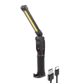 USB Rechargeable LED Work Light LED Work Light COB Lantern with Power Capacity Indicator Handled Flashlight for Outdoor Car Repair. 