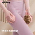 Wenefang 1pc Handheld Gua Sha Massage Brush Natural Waist Leg Body Meridian Scraping SPA Therapy Anti Cellulite Relaxation Tool. 