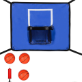 Easy to use for outdoor adults and kids, balls and pumps, goal goal trampoline basketball hoop kit with mini fit indoors. 