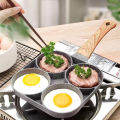 4-hole Omelet Pan Frying Pot Thickened Non-stick Egg Pancake Steak Cooking Pan. 