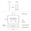 V5 RCM Loader+2PCS RCM Jig Clip for Nintend Switch NS Console with USB Cable Built in Injection Program Parts Accessories. 
