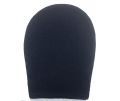 1 Piece Black Colour Body Exfoliating Glove - Pure Viscose Fibre, Exfoliating Body Glove for Dead Skin, Tan Removal for Face and Body. 