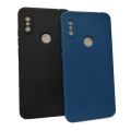 Redmi Note 6 Pro Silicone Soft Cover Case -Microfiber Inside. 