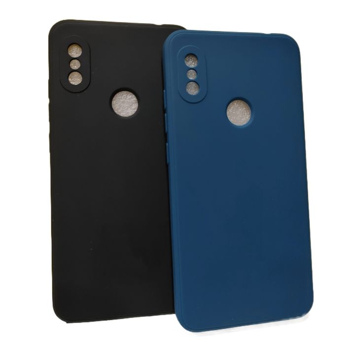 Redmi Note 6 Pro Silicone Soft Cover Case -Microfiber Inside