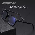 Antiscratch Black Frame Glass For Unisex. 