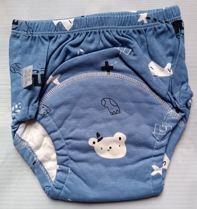 Multicolour With Different Design Printed Baby Waterproof & Washable Reusable Penty Diapers