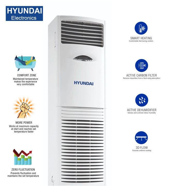 Hyundai 4 0 Ton Floor Standing Air Conditioner Daraz com np