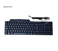 Zilliontec Multimedia Keyboard ZMK-130  Slim Design English & Nepali Key, Black. 