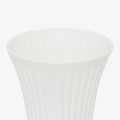 White Color Gem Flower Pot, Gamala Size 9013 - 10 Inch. 