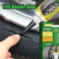 Instant Black Tire Repair Glue – Strong, Wear-Resistant Rubber Adhesive for Cars. 