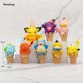 Wenefang Hot Pokemon ice cream Anime figure model Action Figure Pikachu Fashion Gengar Model Toy Cartoon Collectible Doll For Kids Gifts. 