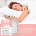 Acne Pimple Healing Patch 30 dots-Absorbing Hydrocolloid Spot Dots, Invisible, Blemish Spot, Skin Treatment, Facial Stickers, Two Sizes, Blends in with skin Especially For Man. 
