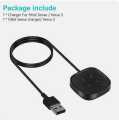 Fitbit Versa 3 & Sense Charger Magnetic Cradle Charger. 