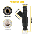 0280155784 Fuel Injector Car Injector Plastic Injector for 99-04. 