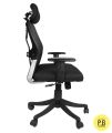 High Mesh back Ergonomic Chair With Lumbar Support. 