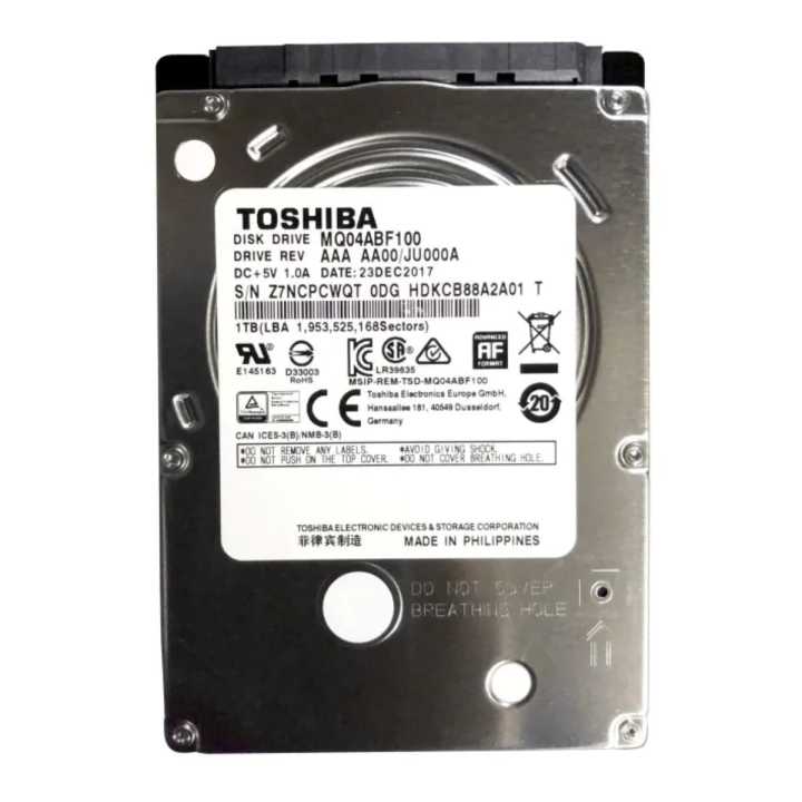 Brand New Toshiba 1Tb Desktop Mechanical Hard Disk 128Mb 7200Rpm