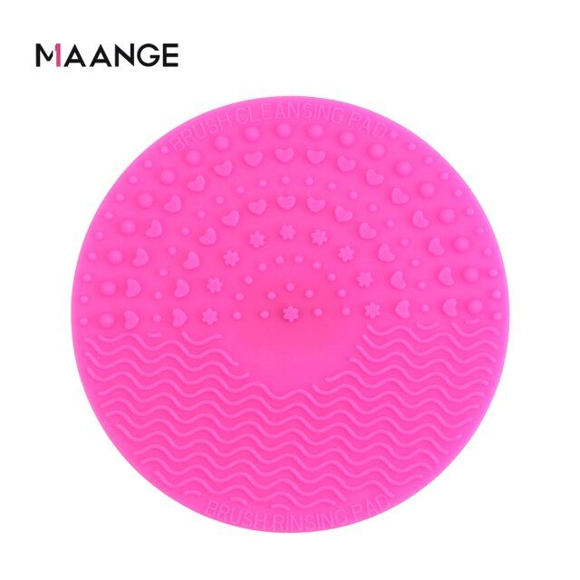 MAANGE Silicone Makeup Brush Cleaner Board
