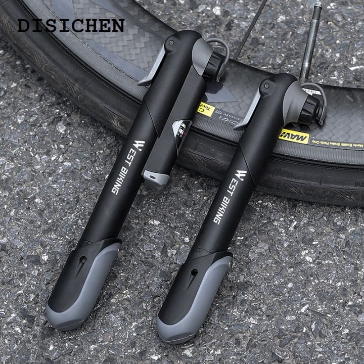 DISICHEN%20Original%20WEST%20BIKING%20Portable%20Bicycle%20Pump%20Mini%20Hand%20Pump%20Gauge%20Cycling%20Air%20Pump%20Ball%20Toy%20Tire%20Inflator%20Schrader%20Presta%20For%20MTB%20Road%20Bike%20-%20Image%205