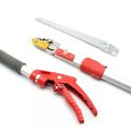 Telescopic Tree Pruner For Garden Tools Long Handle Pruning Saw With Blades | Soft Grip Plastic Handle Telescopic Tree Pruner. 