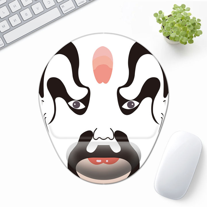 New%20specials%20Peking%20Opera%20Mask%20Ergonomic%20Mouse%20Pad%20Wrist%20Rest%20Non-Slip%20Rubber%20Desk%20Mat%20Pad%20Under%20Hand%20Office%20Mouse%20Carpet%20Wristband%20Jessica%20-%20Image%206
