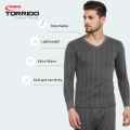 Rupa Torrido 7001 V Neck Grey Thermal Top For Men | Thermocot / Thermal Wear For Men (Top Only). 