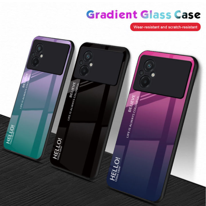 Vantime%20Case%20for%20Xiaomi%20Poco%20M5%20Glossy%20Glass%20Gradient%20Back%20Hard%20Shockproof%20Casing%20-%20Image%203