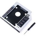 HDD Caddy 9.5mm Original SATA Optical UltraBay 2nd Hard Drive Caddy with SSD or HDD for 9.5mm Universal CD/DVD Slot. 