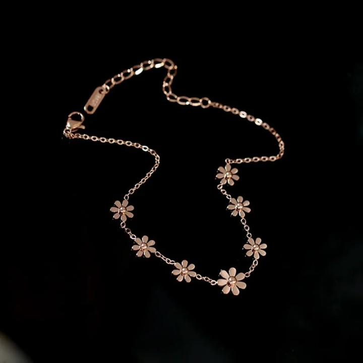 Wenefang%2018k%20Gold%20Plated%20Stainless%20Steel%20Daisy%20Flower%20Chain%20Ankle%20Bracelet%20New%20style%20Anklet%20Beach%20Barefoot%20Sandal%20Foot%20Jewelry%20for%20Women%20Girl%20-%20Image%203