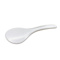 White Plastic Rice Serving Spoon. 