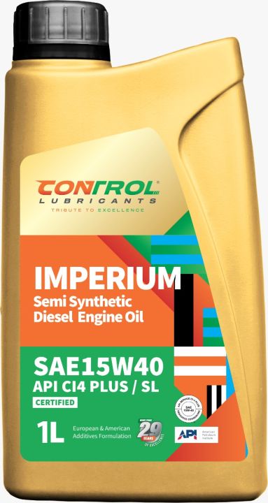 Control%20Lubricants%20Imperium%20SAE%2015W40%20API%20SL/CI4%20Plus%20Semi%20Synthetic%20Heavy%20Duty%20Diesel%20Engine%20Oil%201%20Ltr%20-%20Image%203