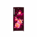 Haier 205 Ltr, 3 Star, Red Rose Finish Direct Cool Single Door Refrigerator HRD-2263CRR-N. 