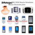 Difutagui 2025 New 10/50PCS Tens Electrodes Pads Replacement Physiotherapy Non-woven Self Adhesive Replacement Patch for Tens Electric Massager. 