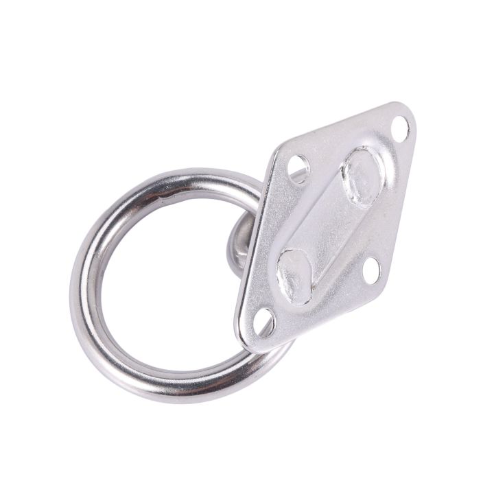 NAMUNY%202X%2080Mmx50Mm%20Mounting%20Hook%20For%20Wall%20Or%20Ceiling%20With%20Round%20Ring%20Stainless%20Steel%20-%20Bracket%20/%20Attachment%20-%20Image%204