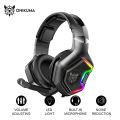 Onikuma K10 Pro Wired Stereo Gaming Headset Noise Cancelling Bass Sound Headphones with Mic and LED. 