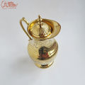 Axia Krafts Royal Golden Jug 1.2 Litres | Brass Jug | Dhalod Jug | Royal Rare Jug | Decor | Decorative items | Room Decor | Axia Krafts. 