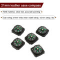 Mini Wristband Compass Portable Detachable Compass Outdoor Camping Hiking Travel Emergency Survival Navigation Tool. 