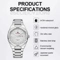 NaviForce NF9218 Simple Elegant Day Date Display Watch For Men. 
