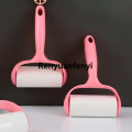 Renyuan transparent bag Lint Roller with 8 Rolls Refills Sticky Paper Pet Hair New style Remover Tearable Adhesive Glutinous Dust Lint Brush for Clothes Seats. 