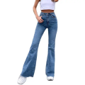 Blue High Rise waist Stretchable Belly Jeans For Women - Fashion | Jeans | Pants For Women | Women's Wear | BL. 