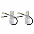 FORIDE 4X H3 Super Bright -LED Headlight Kit 100W 10000LM Fog DRL Bulbs 6000K White. 
