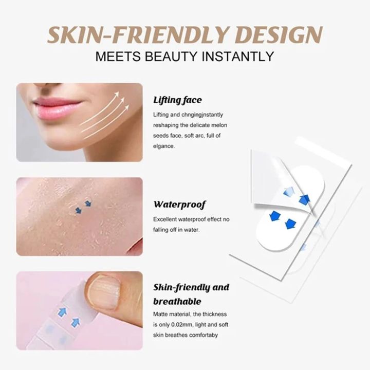 40Pcs%20Face%20Slimming%20Tapes%20Breathable%20Adhesive%20Tighten%20Facial%20Chin%20Face%20Lift%20Tape%20Invisible%20Thin%20Sticker%20V%20Shape%20Anti%20Wrinkle%20-%20Image%208